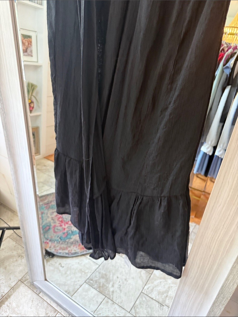 Cupshe Black Breezy Maxi Cover-Up Dress - Picture 6 of 7